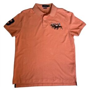 Polo by Ralph Lauren Men's Coral Polo Shirt